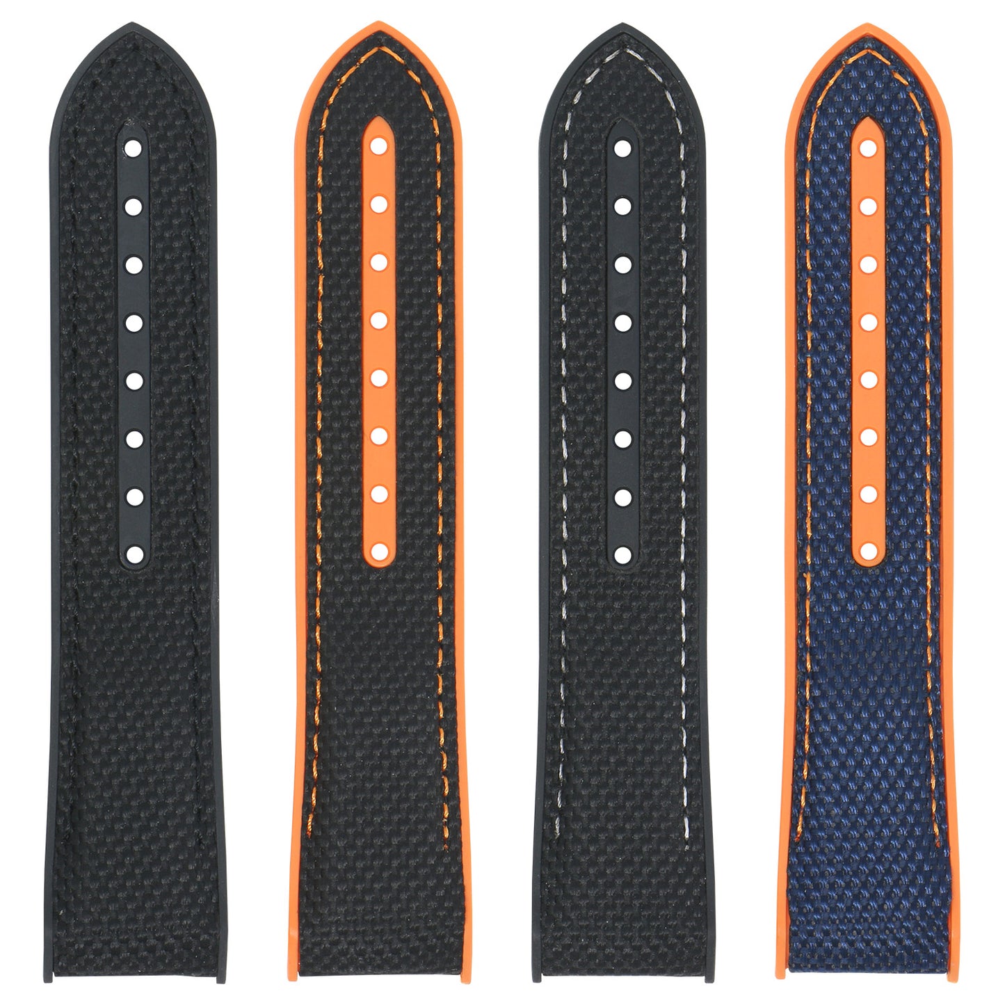 Nylon & Rubber Strap for Omega Seamaster Planet Ocean