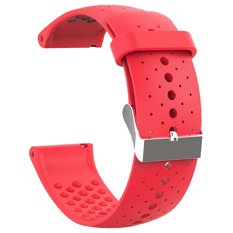 Perforated Rubber Strap for Polar M400 / M430