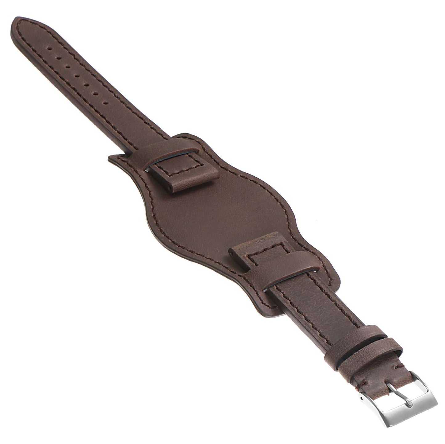 DASSARI Legend Vintage Leather Bund Watch Strap