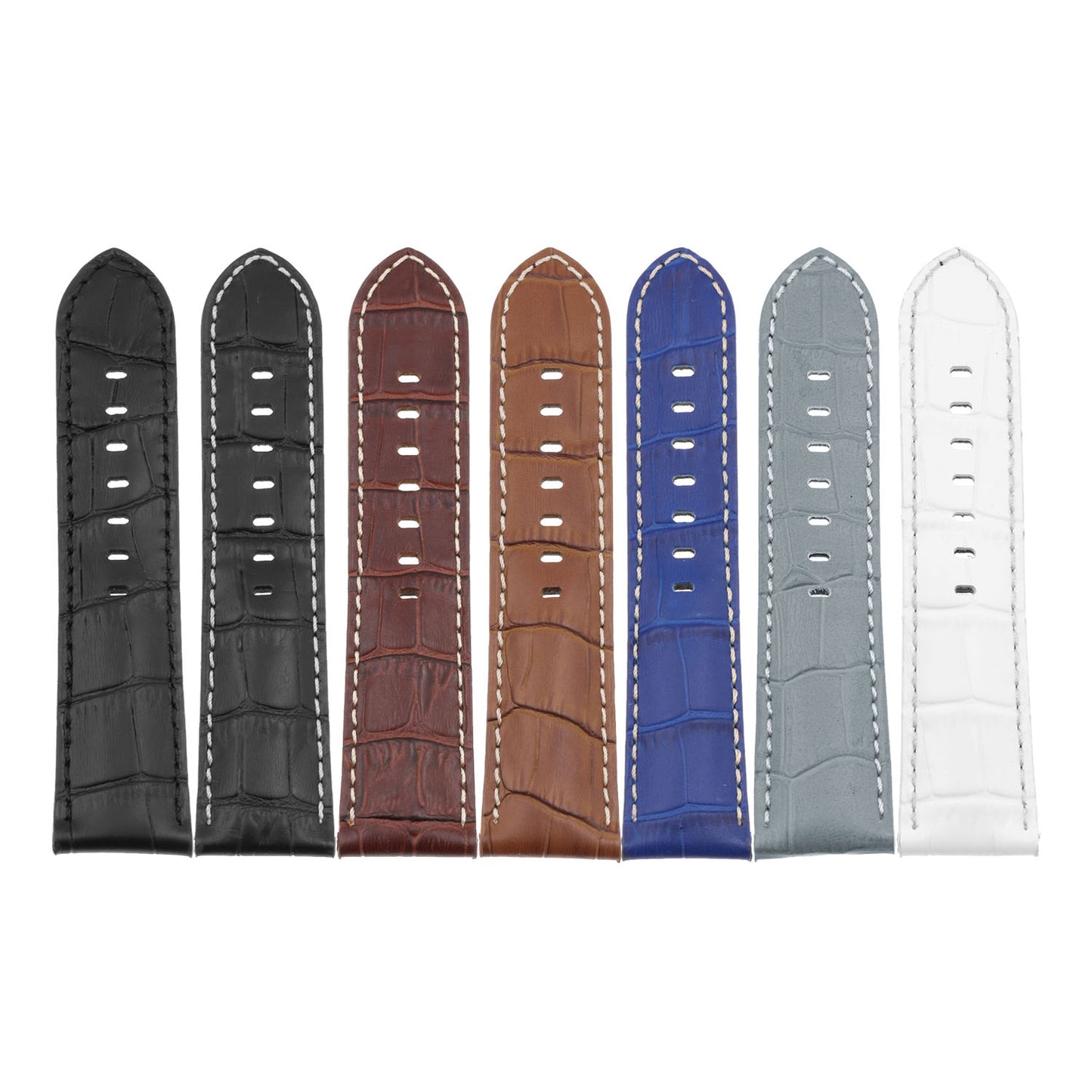 DASSARI Croc Leather Strap for Garmin Vivoactive 4
