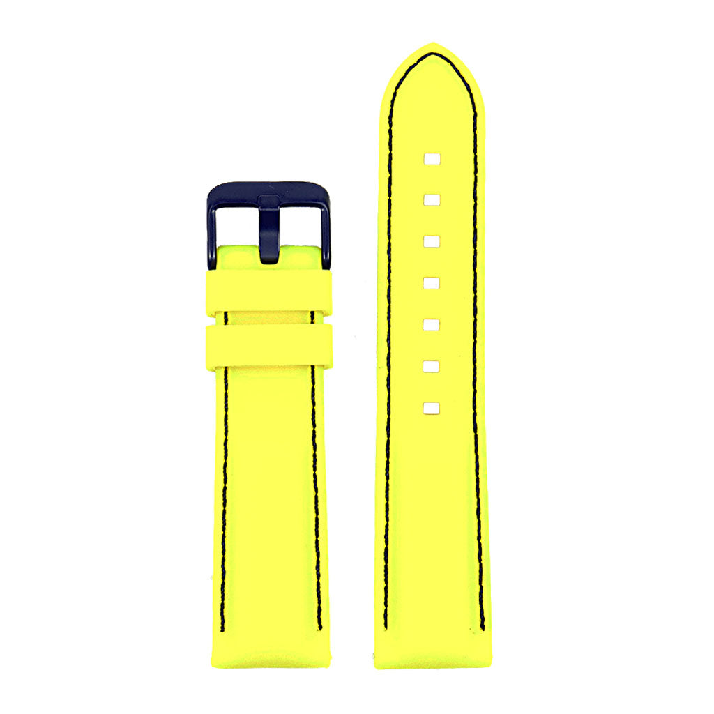 Rubber Strap with Contrast Stitching for Samsung Galaxy Watch
