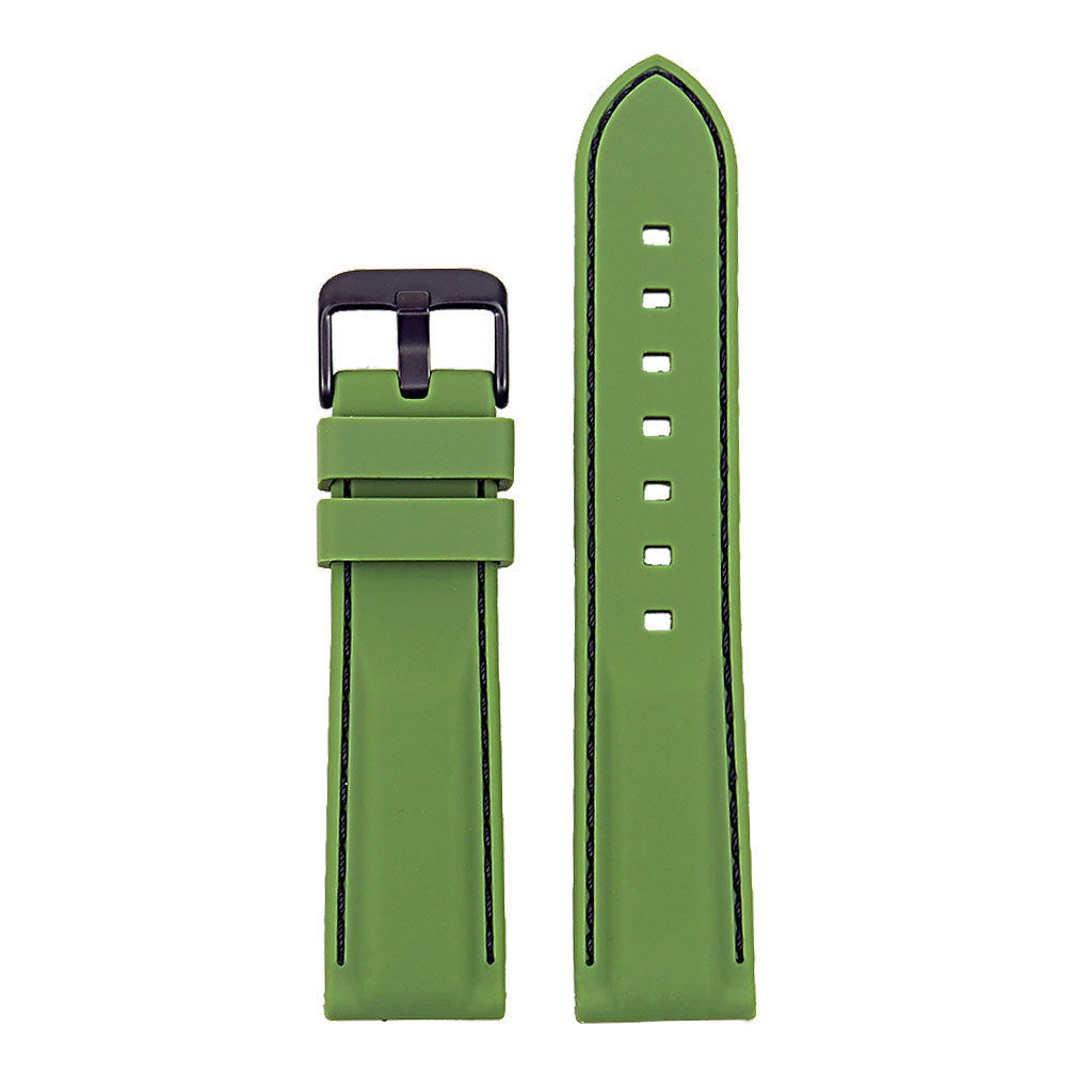 Rubber Strap with Contrast Stitching for Samsung Galaxy Watch