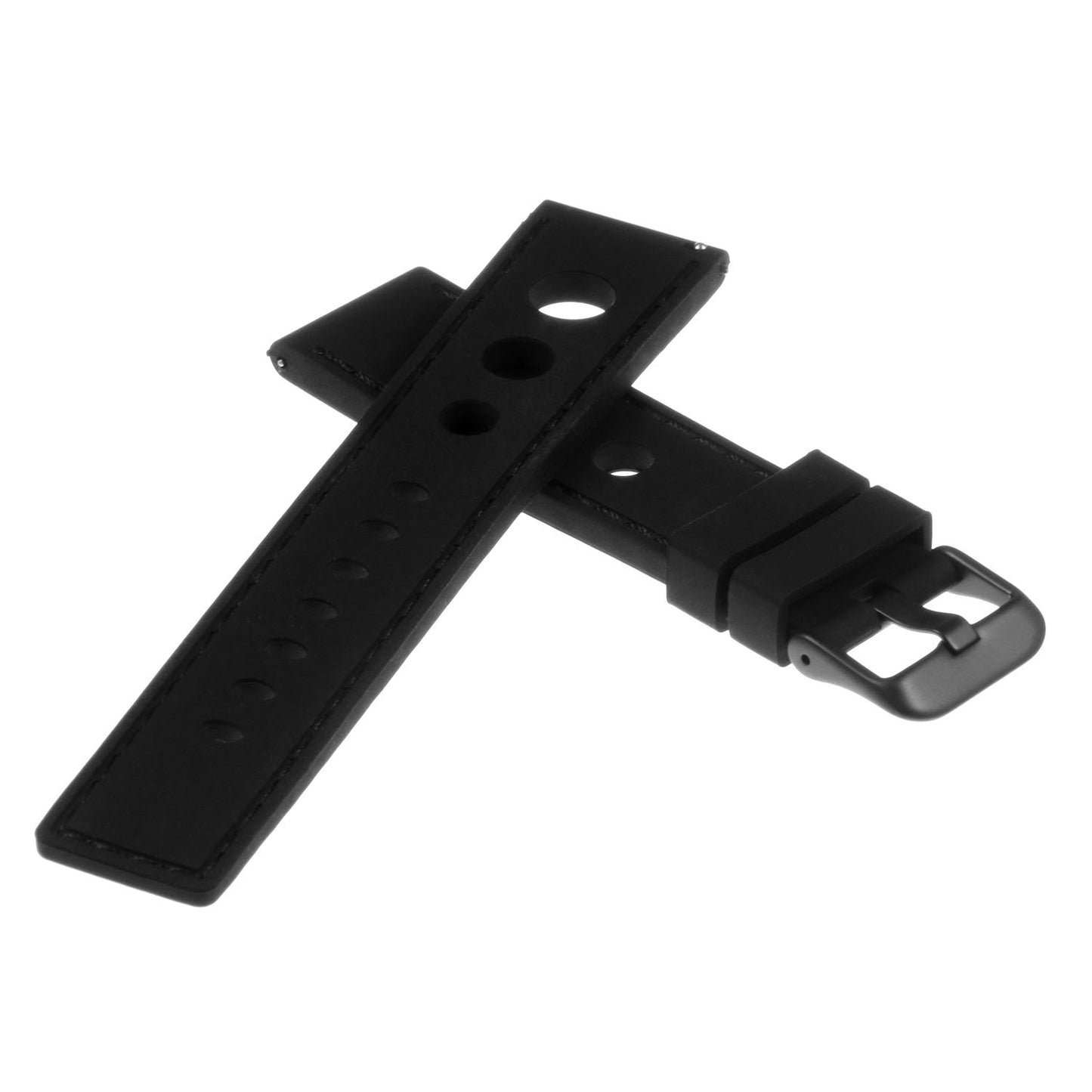 Rubber Rally Strap with Black Buckle for Apple Watch