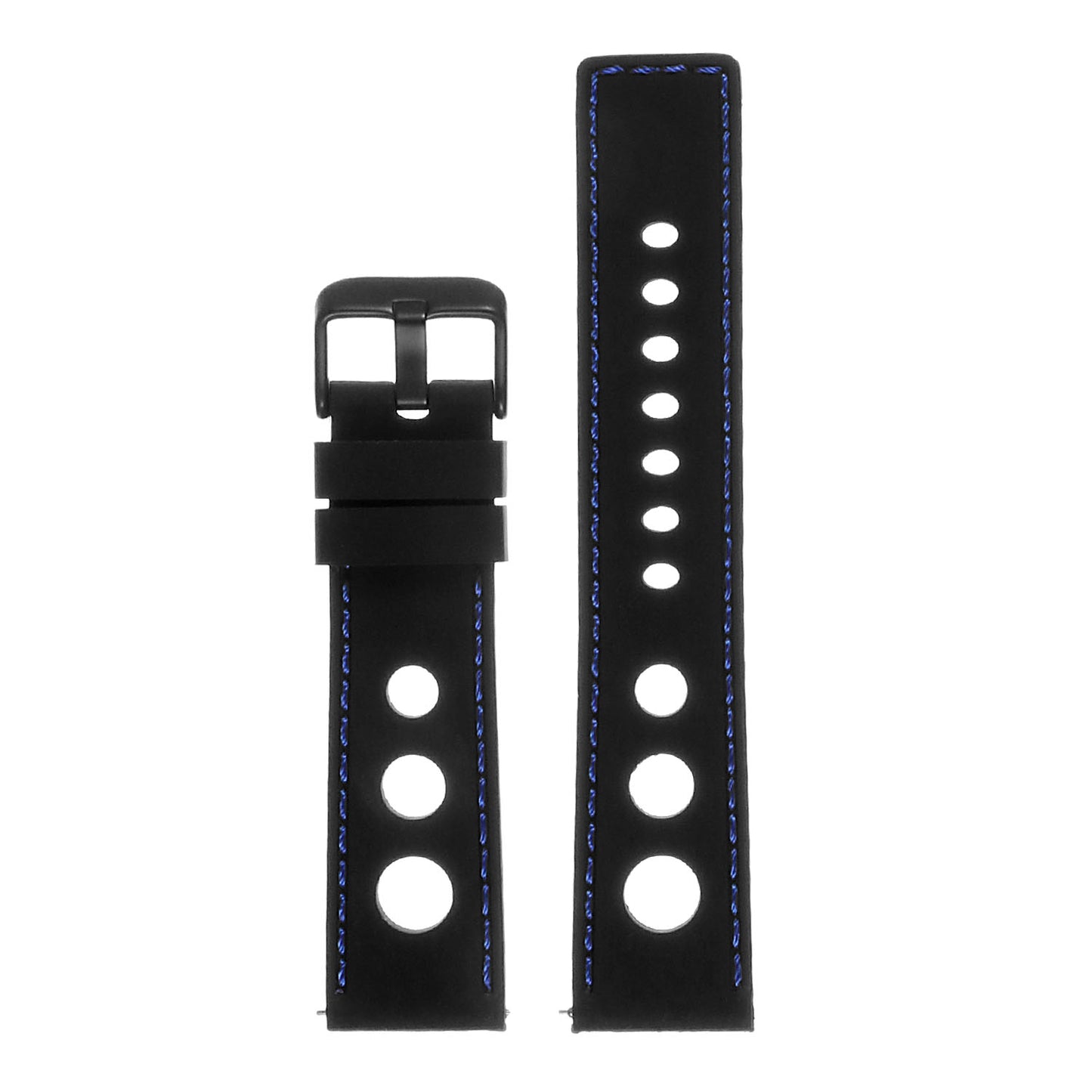 Rubber Rally Strap with Black Buckle for Apple Watch