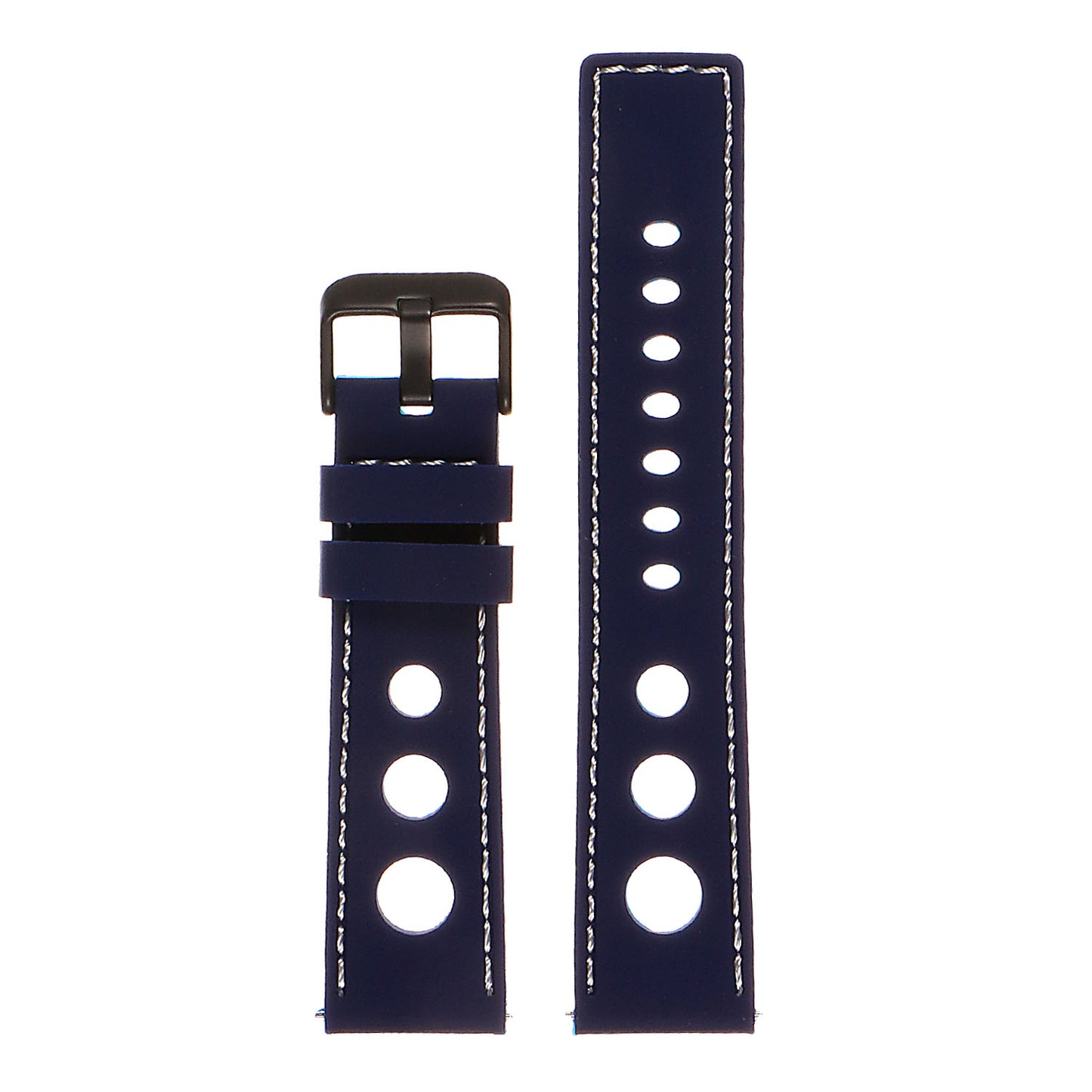 Rubber Rally Strap with Black Buckle for Apple Watch
