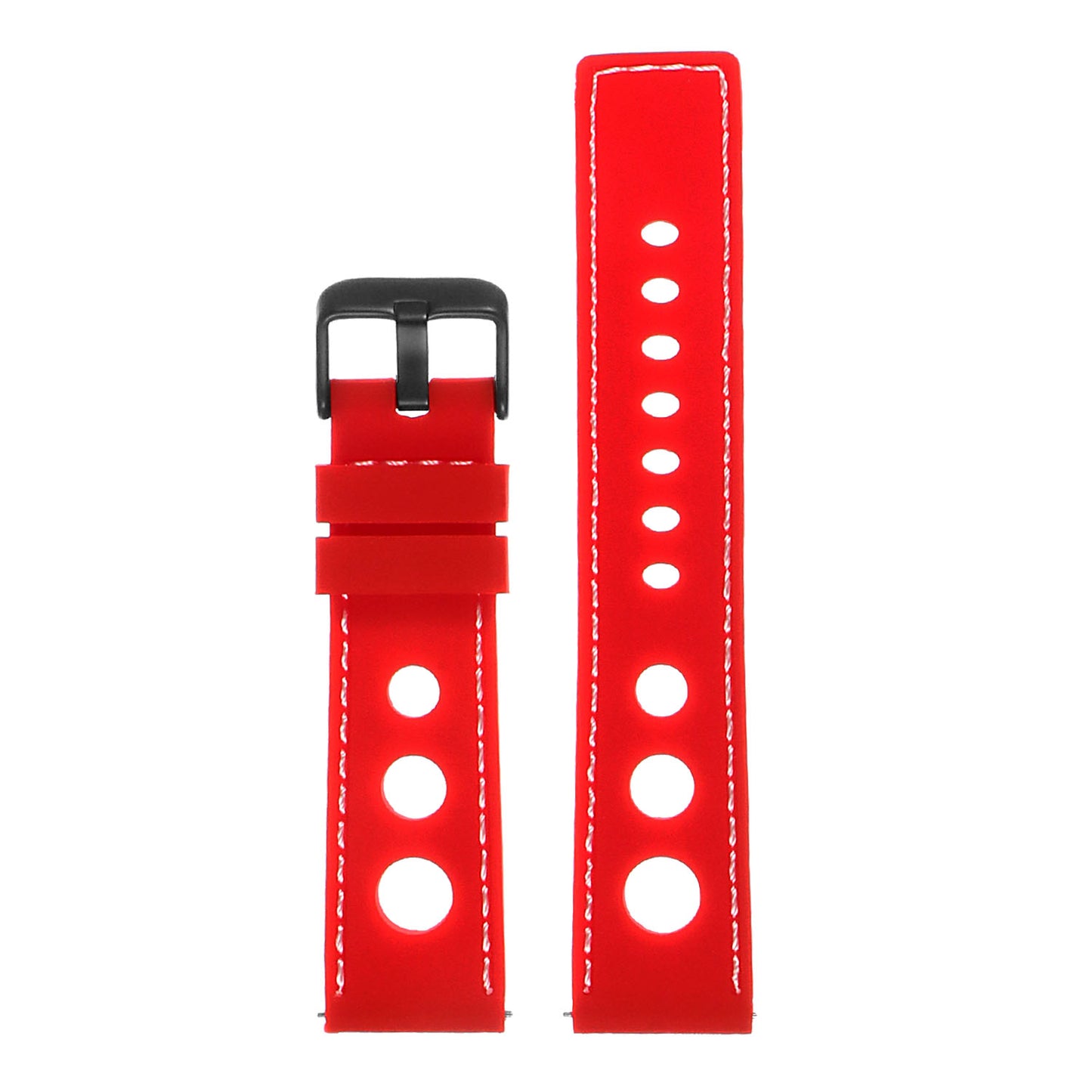 Rubber Rally Strap with Black Buckle for Apple Watch