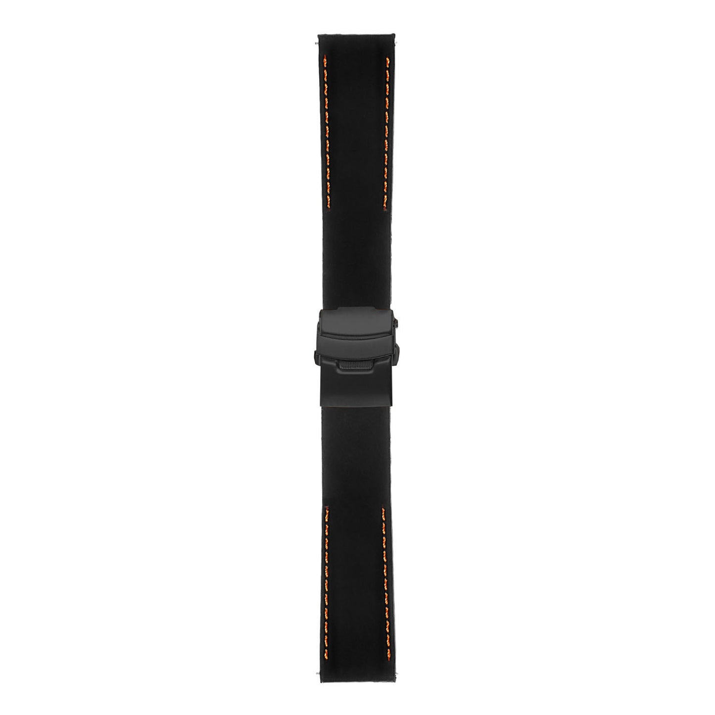 Rubber Strap with Deployant Clasp for Fossil Gen 4 Smartwatch