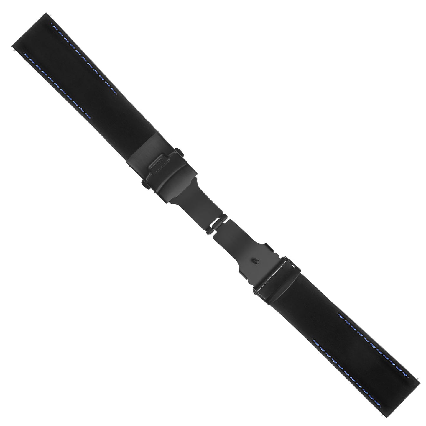Rubber Strap with Deployant Clasp for Fossil Gen 4 Smartwatch