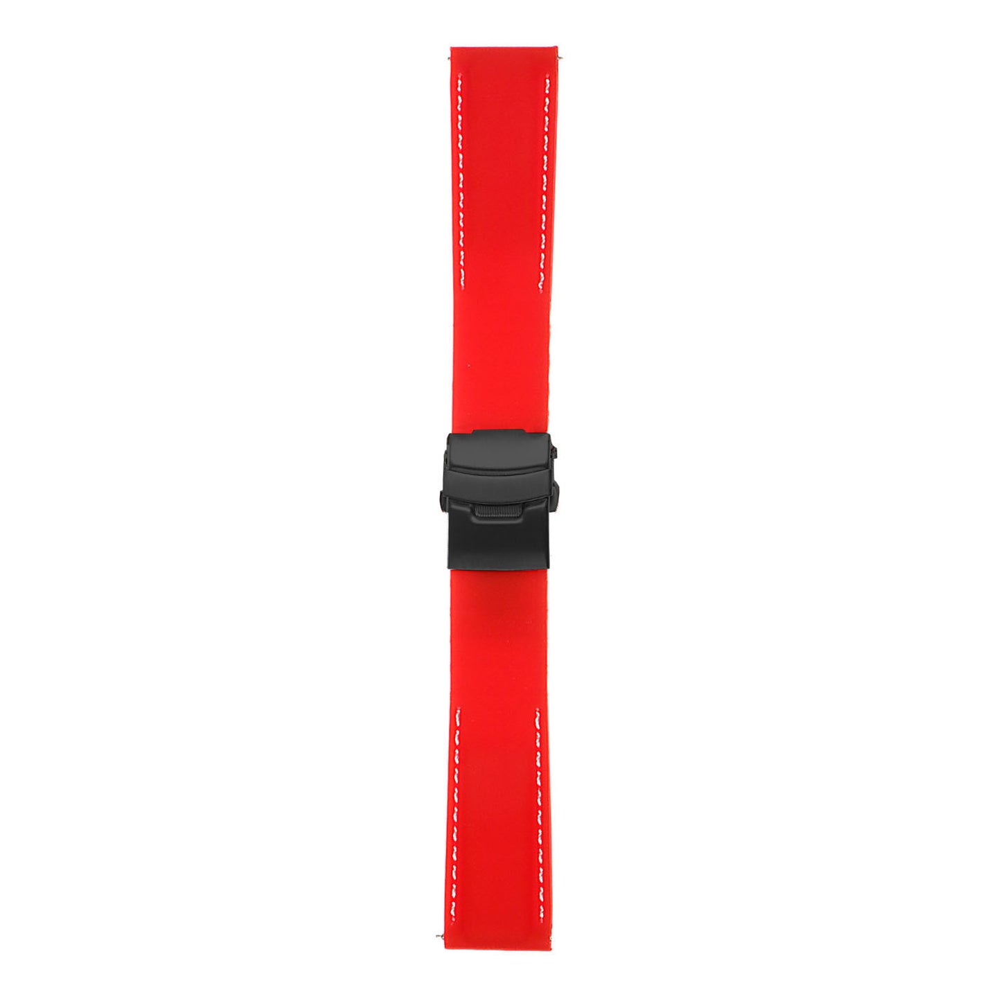 Rubber Strap with Deployant Clasp for Fossil Gen 4 Smartwatch