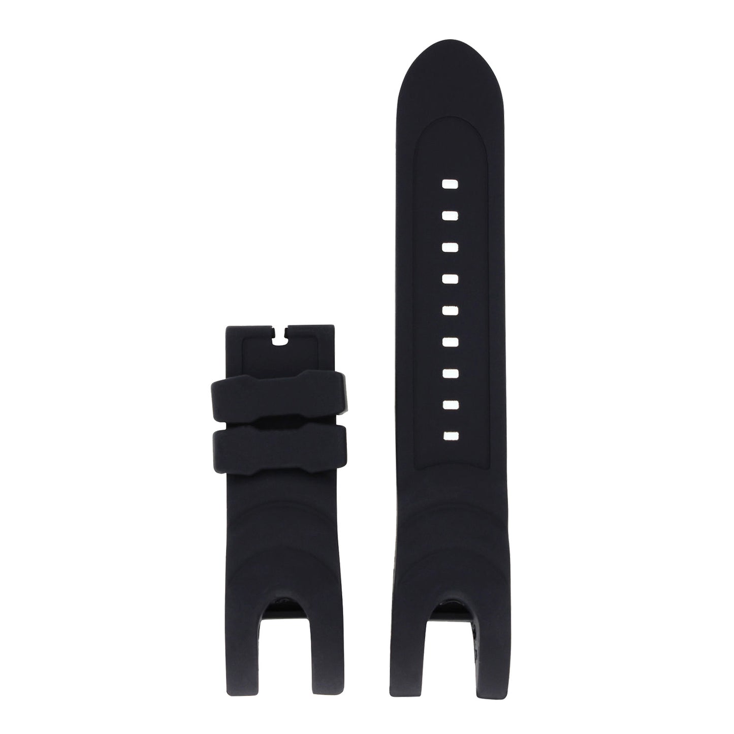 Silicone Rubber Watch Strap for Invicta Reserve Venom 6110