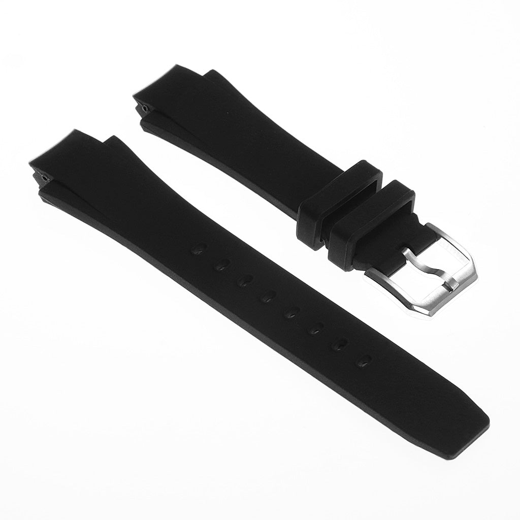 Silicone Watch Strap for IWC 3538 Dual Crown Aquatimer Automatic #26R