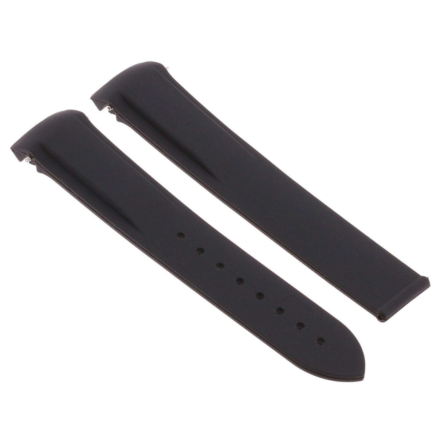Rubber Strap w/ Black Clasp for Omega Speedmaster