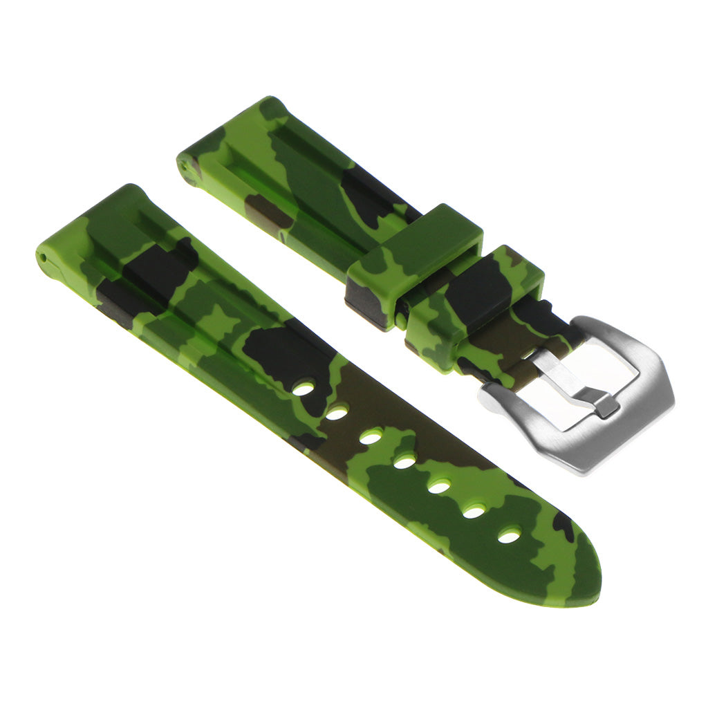 Heavy Duty Camo Rubber Watch Band