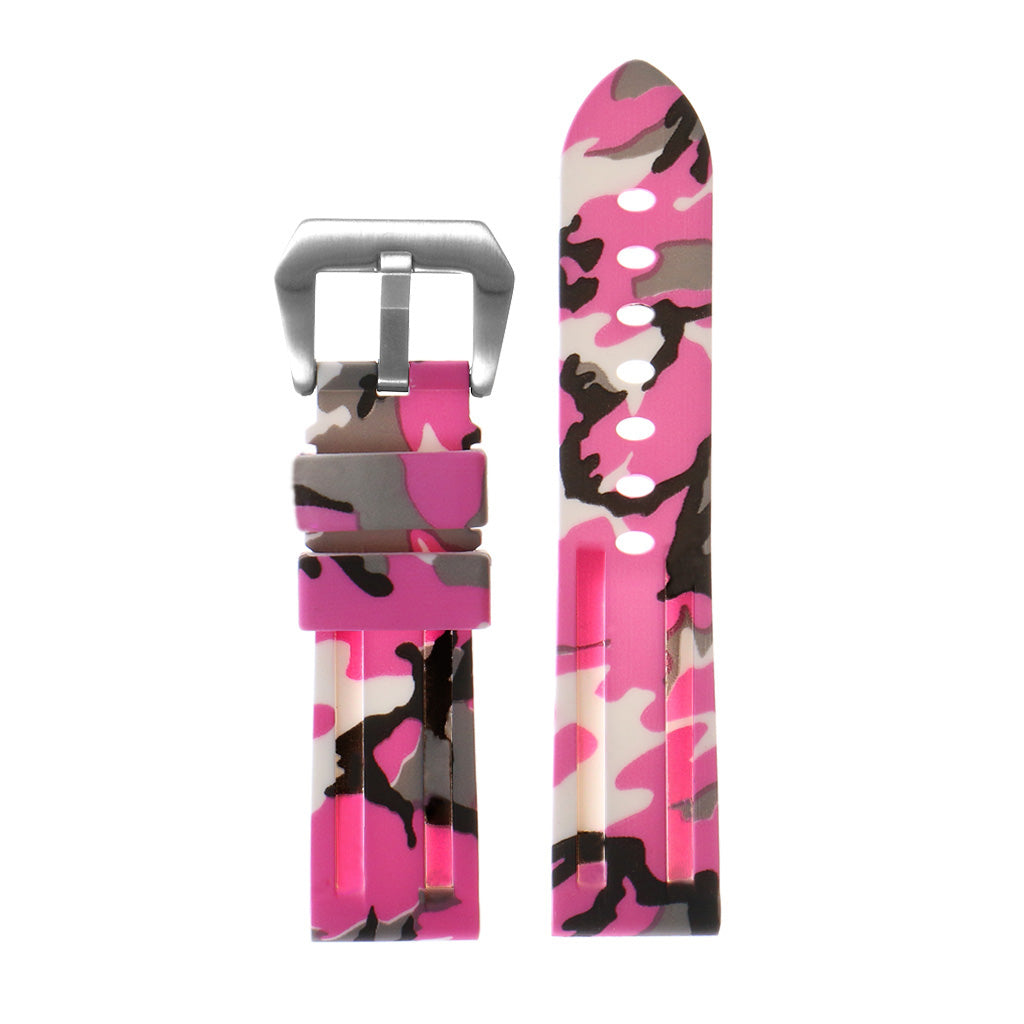 Heavy Duty Camo Rubber Watch Band