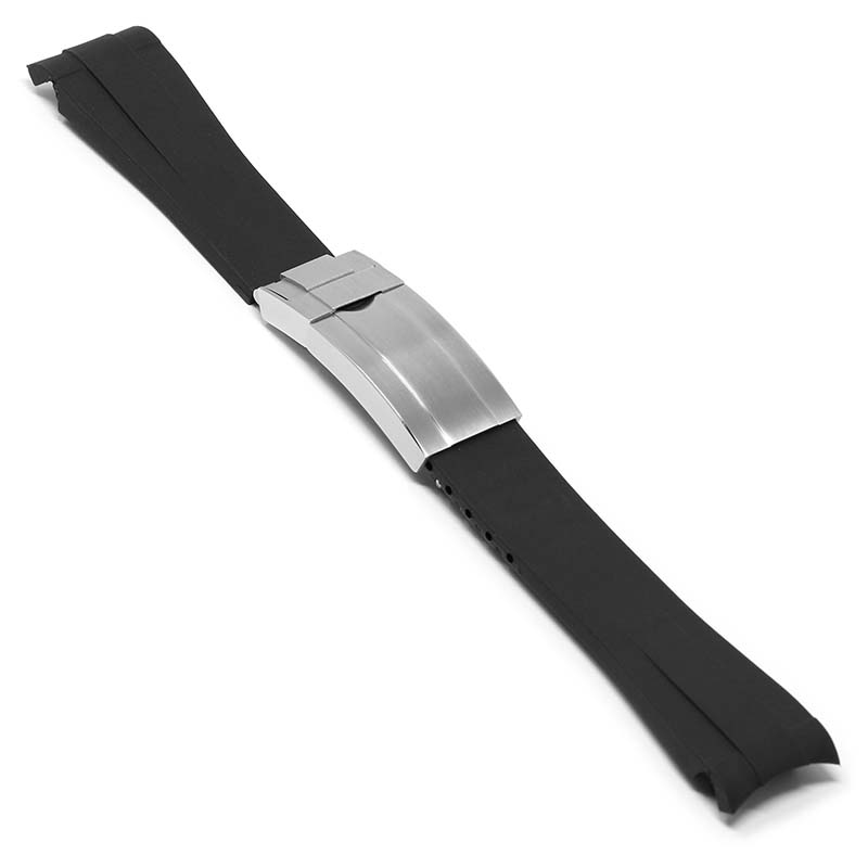 21mm Fitted Rubber Replacement Strap for Rolex