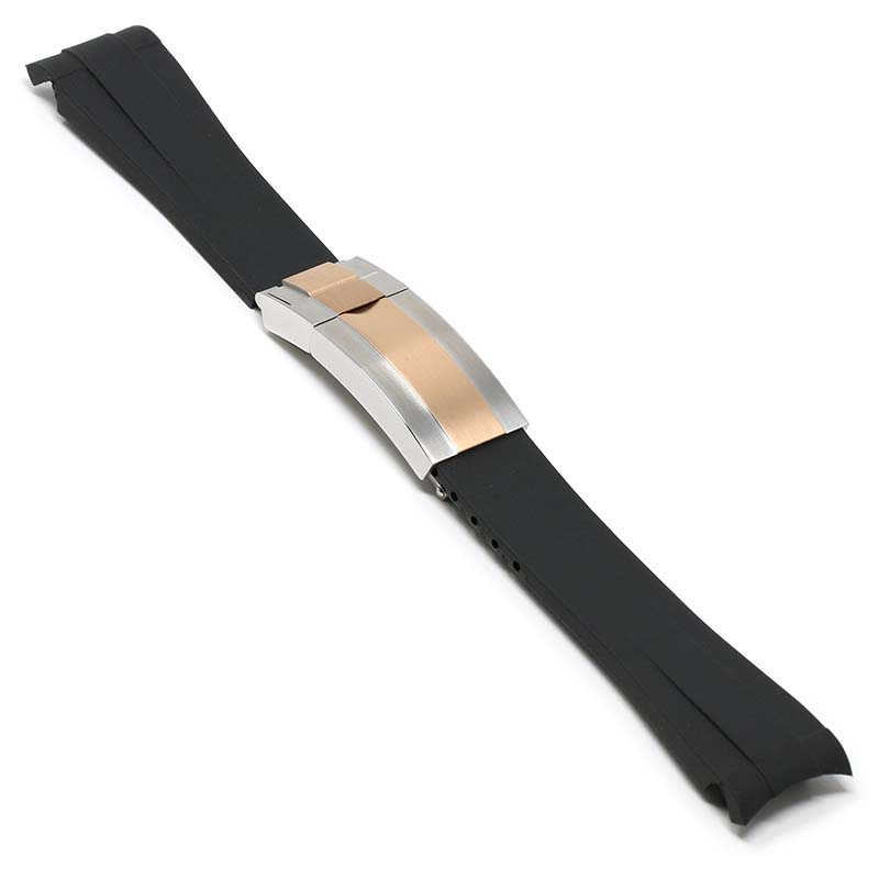 21mm Fitted Rubber Replacement Strap for Rolex