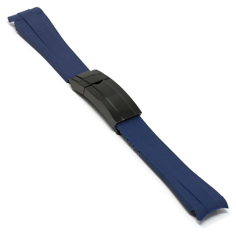 21mm Fitted Rubber Replacement Strap for Rolex