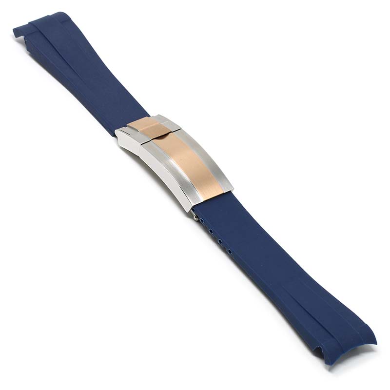 21mm Fitted Rubber Replacement Strap for Rolex