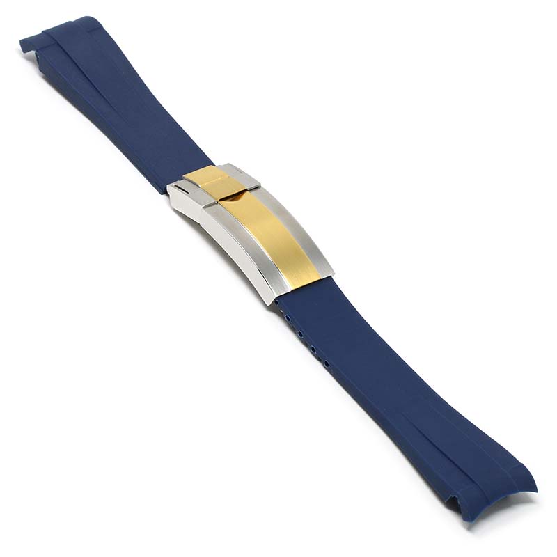 21mm Fitted Rubber Replacement Strap for Rolex