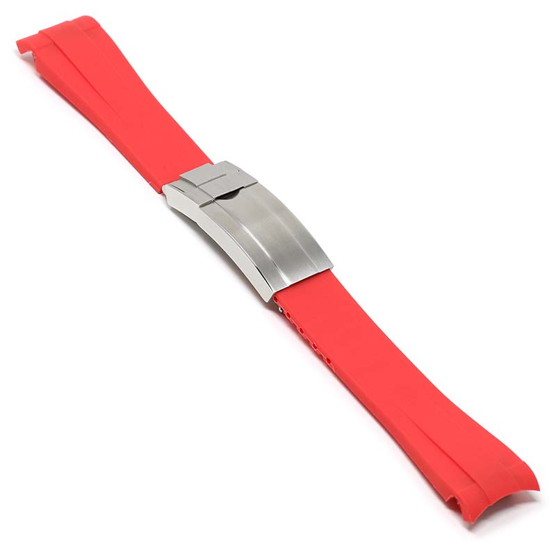 21mm Fitted Rubber Replacement Strap for Rolex