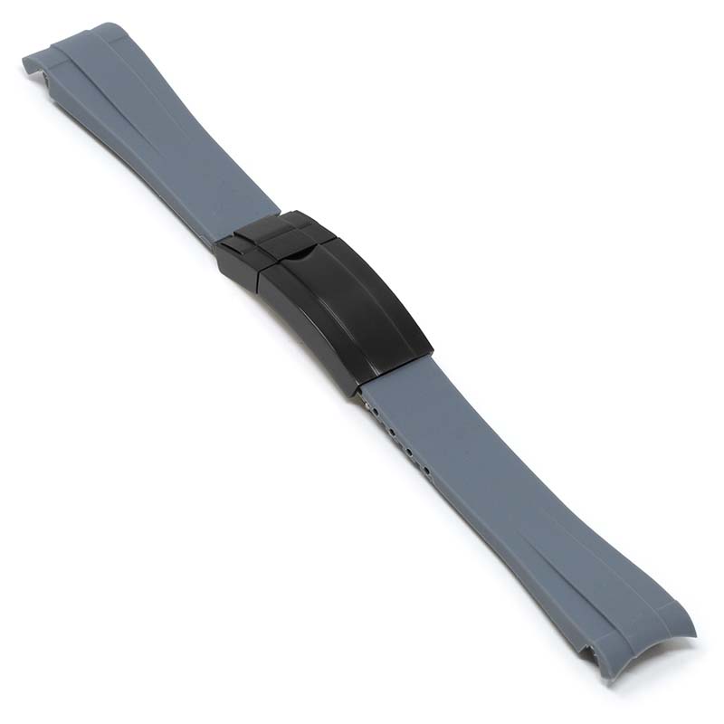 21mm Fitted Rubber Replacement Strap for Rolex