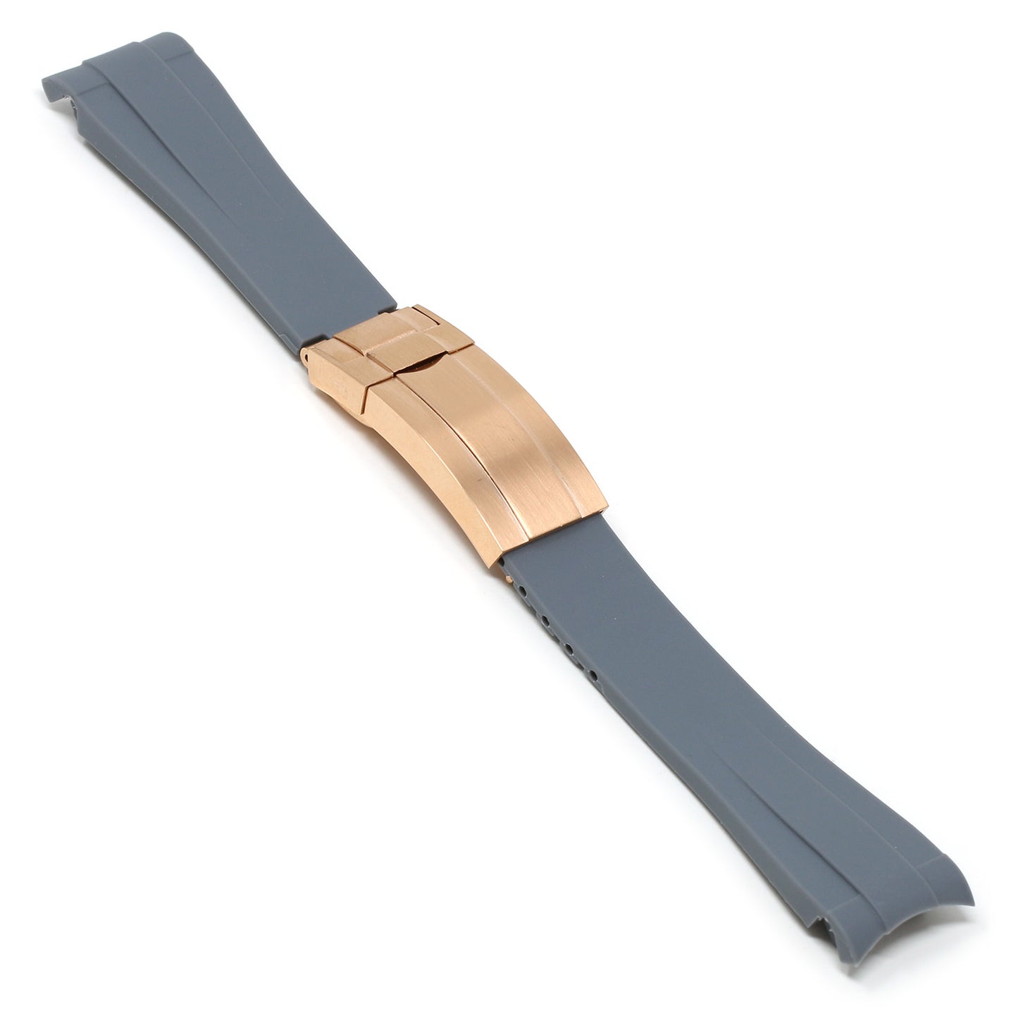 21mm Fitted Rubber Replacement Strap for Rolex