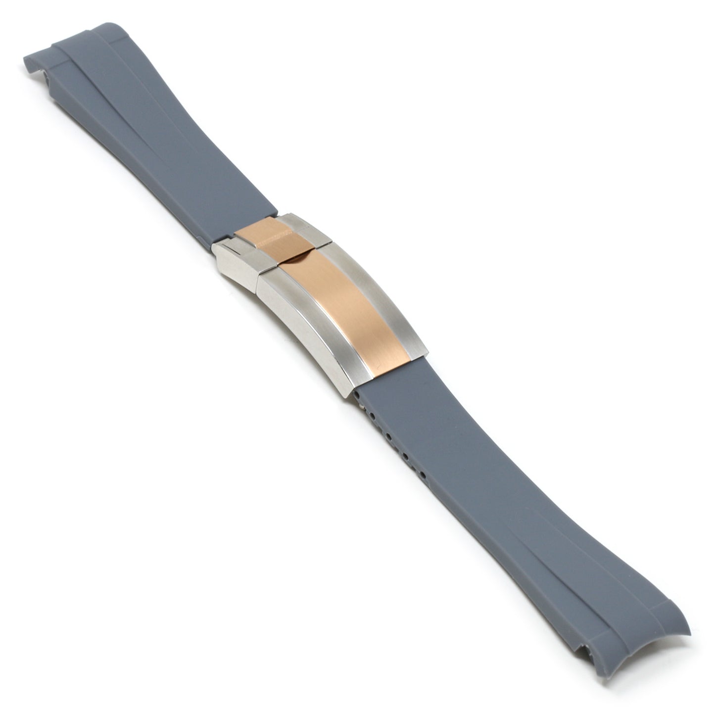 21mm Fitted Rubber Replacement Strap for Rolex