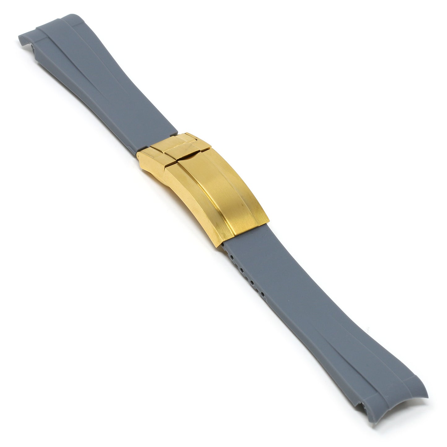 21mm Fitted Rubber Replacement Strap for Rolex