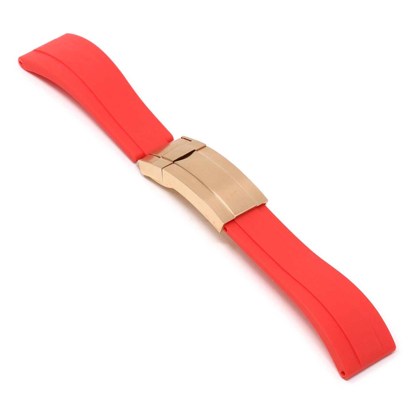 Rubber Replacement Strap with Straight Ends