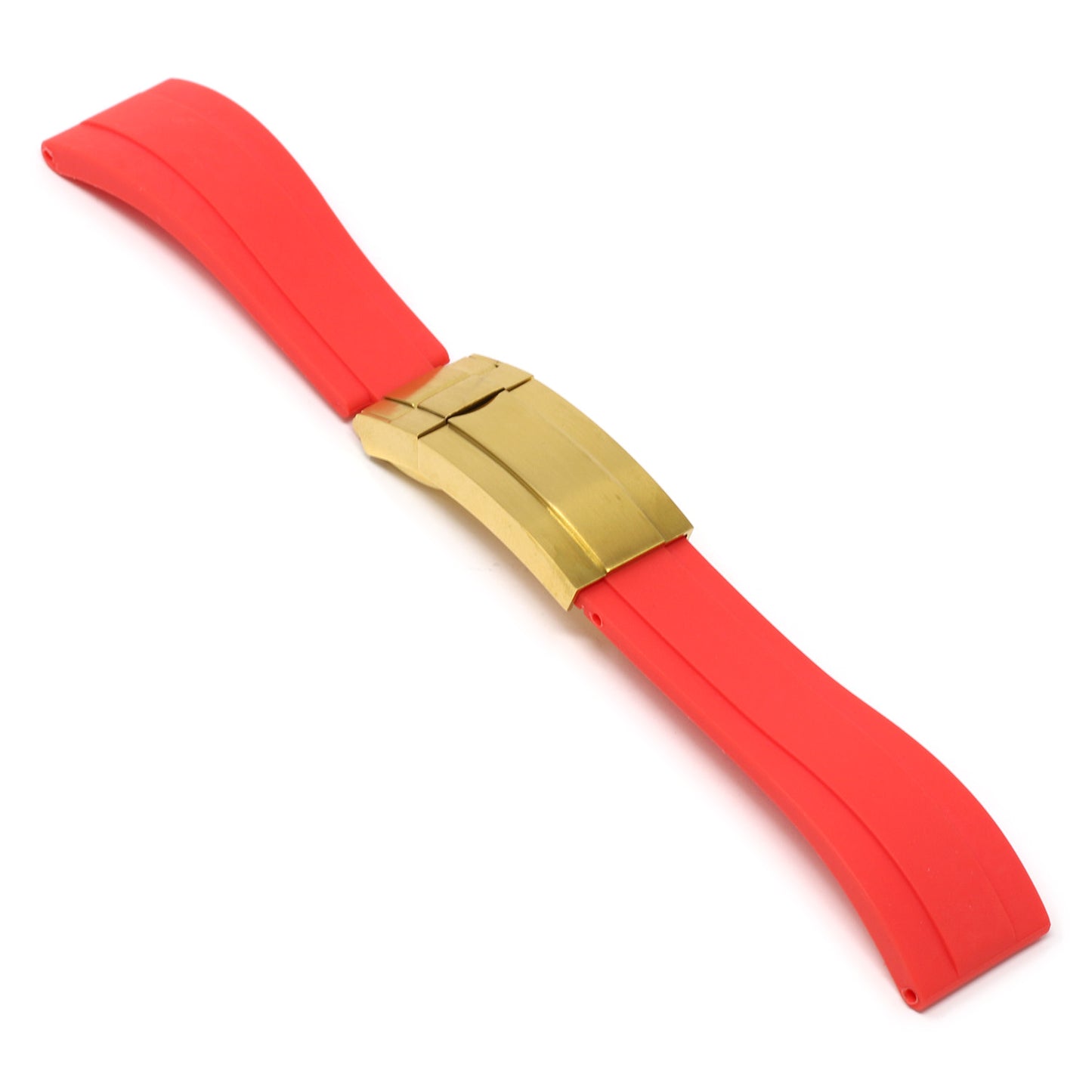 Rubber Replacement Strap with Straight Ends