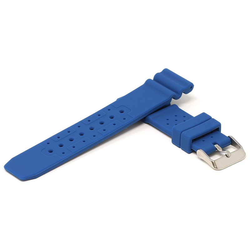 Perforated Rubber Strap for Seiko Diver