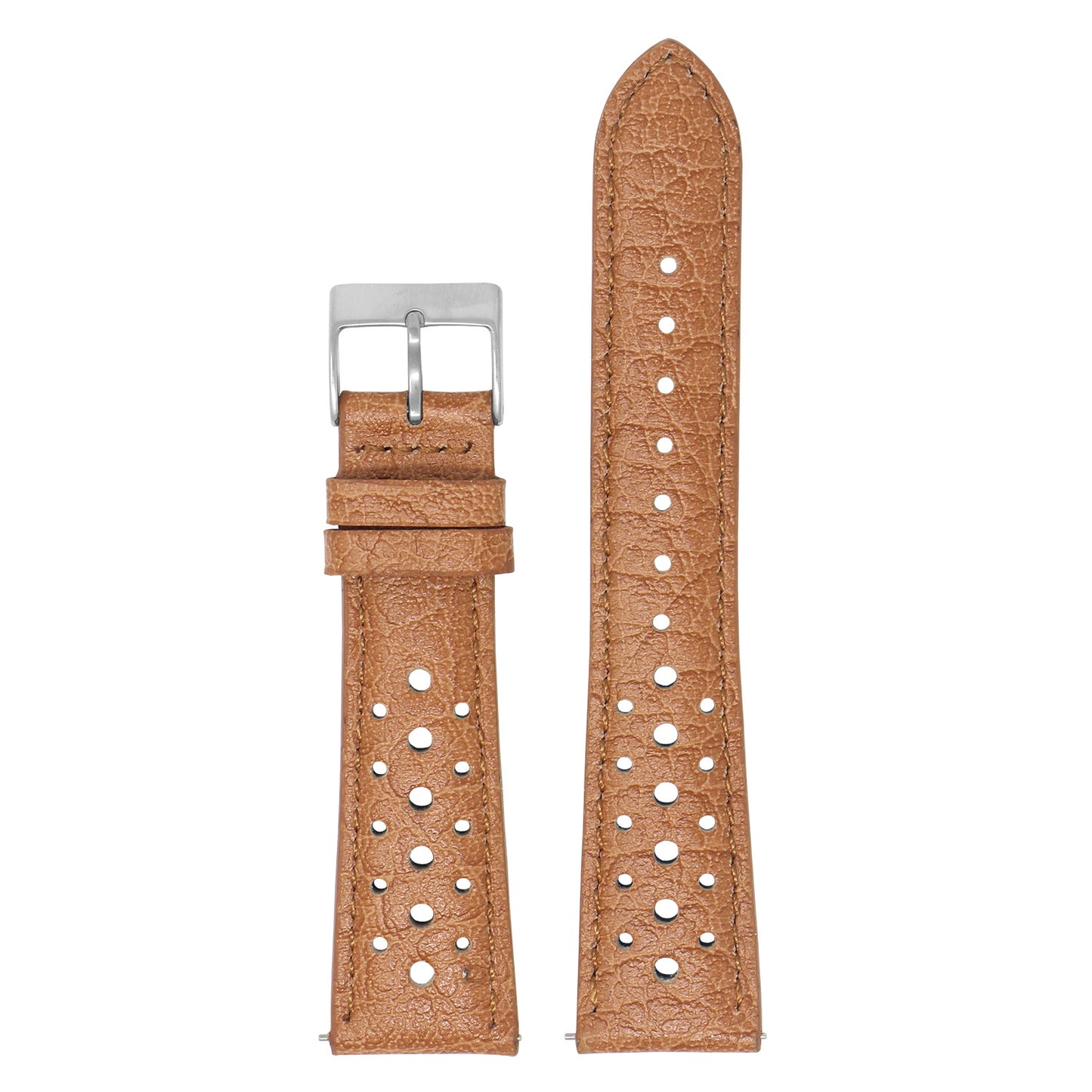 DASSARI Perforated Leather Rally Strap for Apple Watch