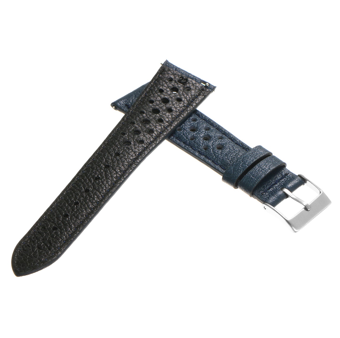 DASSARI Perforated Leather Rally Strap for Apple Watch