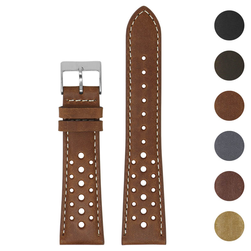 DASSARI Distressed Rally Strap