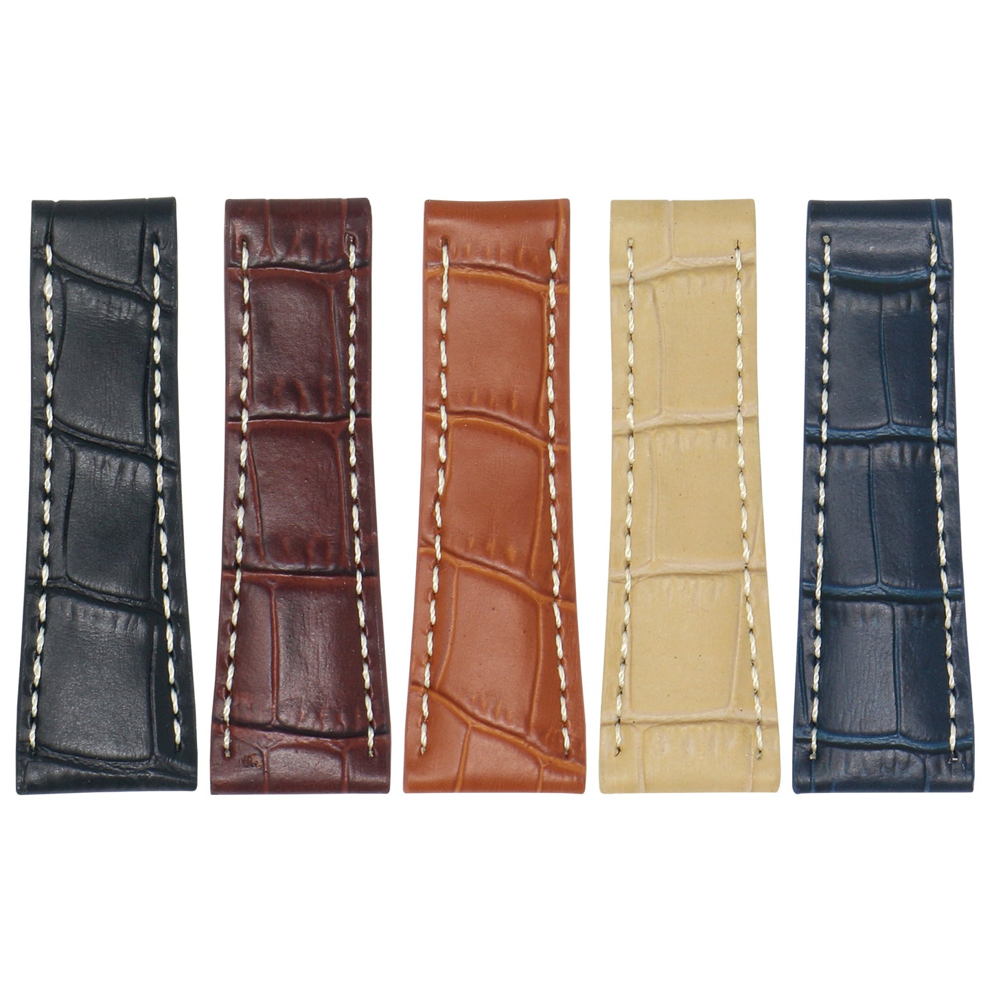 Crocodile Leather Strap for Rolex Daytona