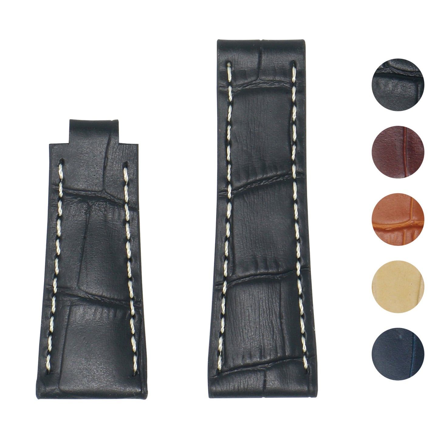 Alligator Leather Strap for Rolex Daytona