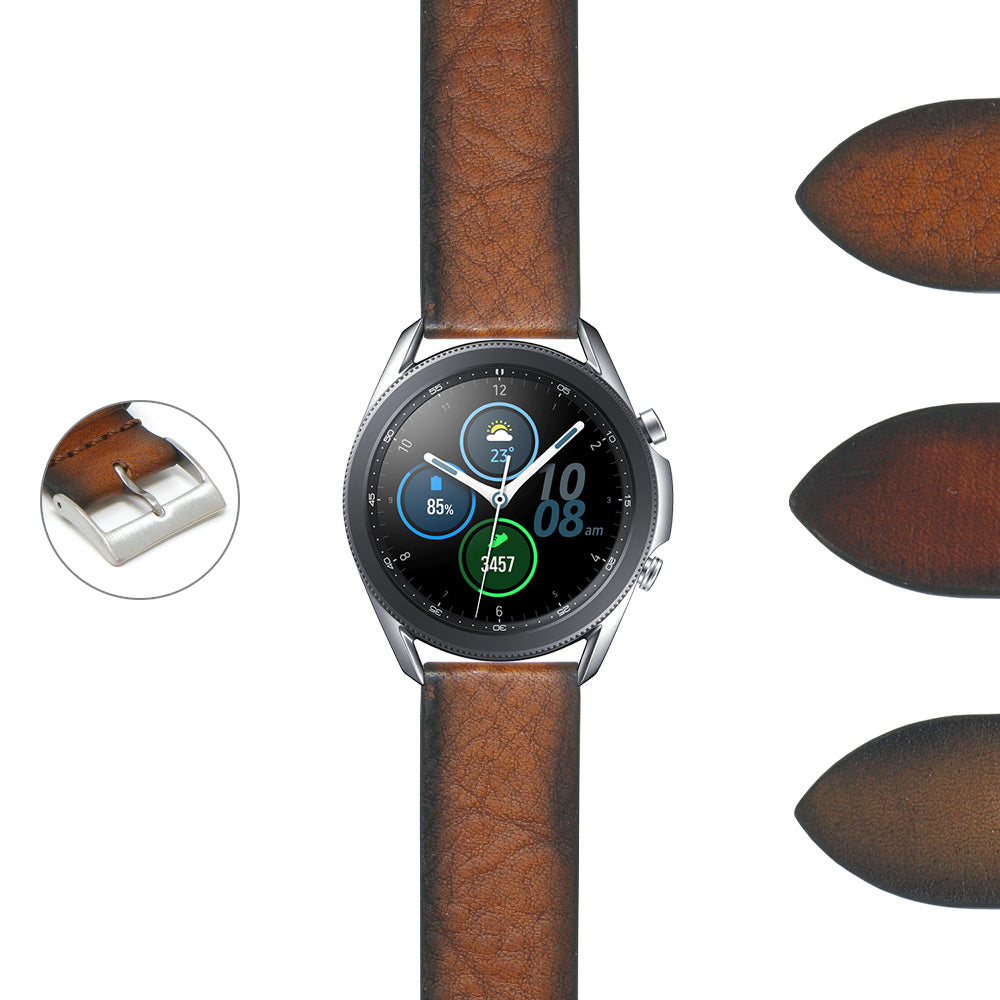 DASSARI Premium Thick Vintage Leather Strap for Garmin Venu
