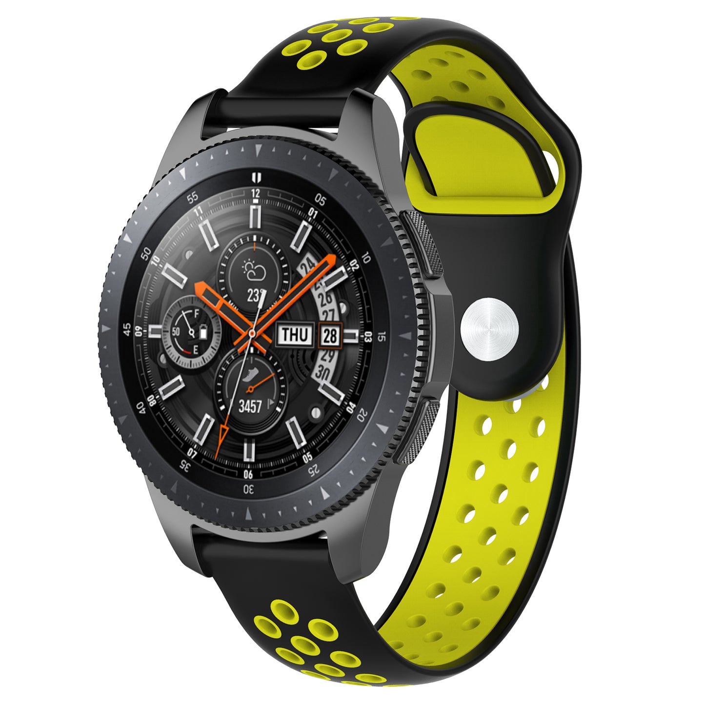 Perforated Rubber Strap for Samsung Galaxy Watch Active2