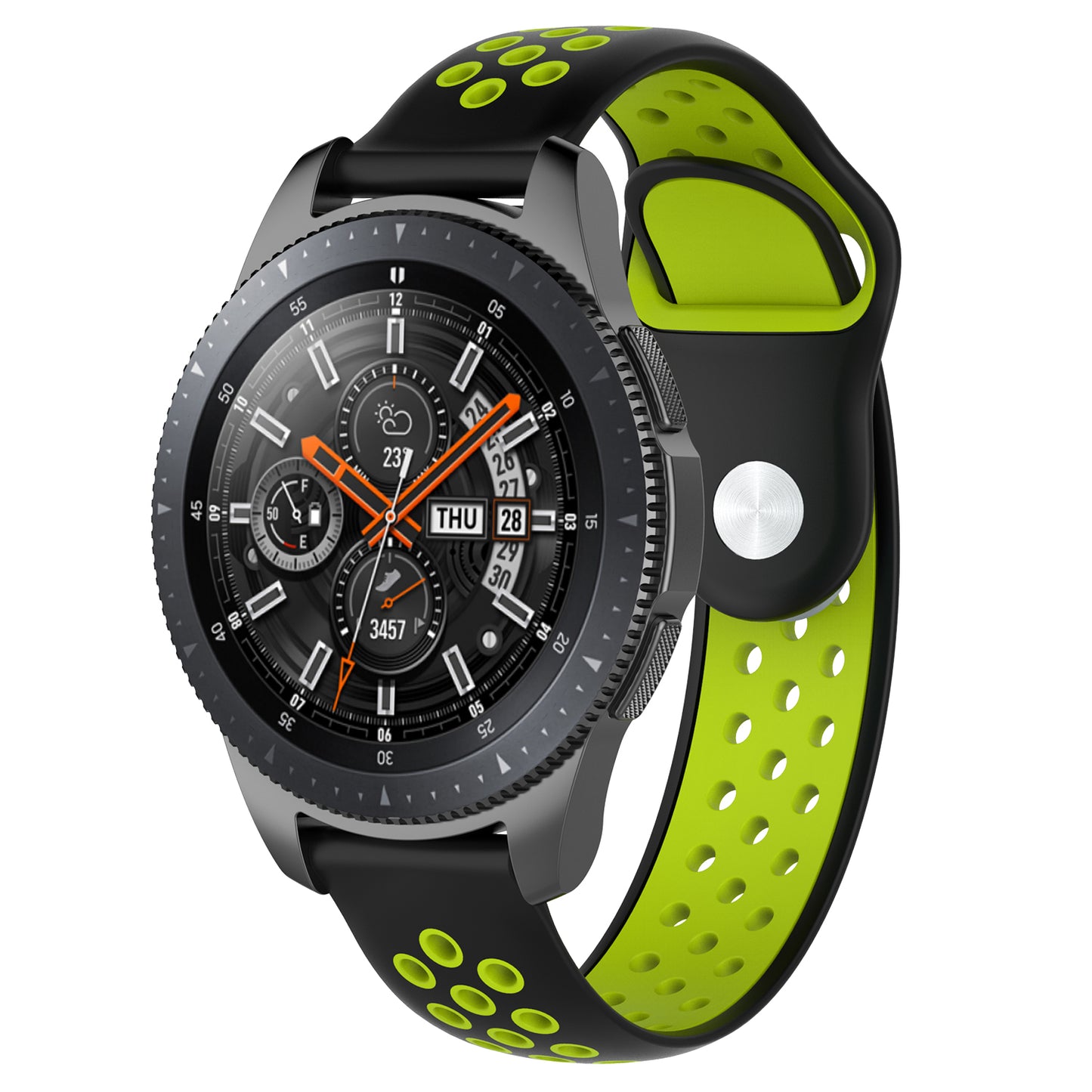 Perforated Rubber Strap for Samsung Galaxy Watch Active2