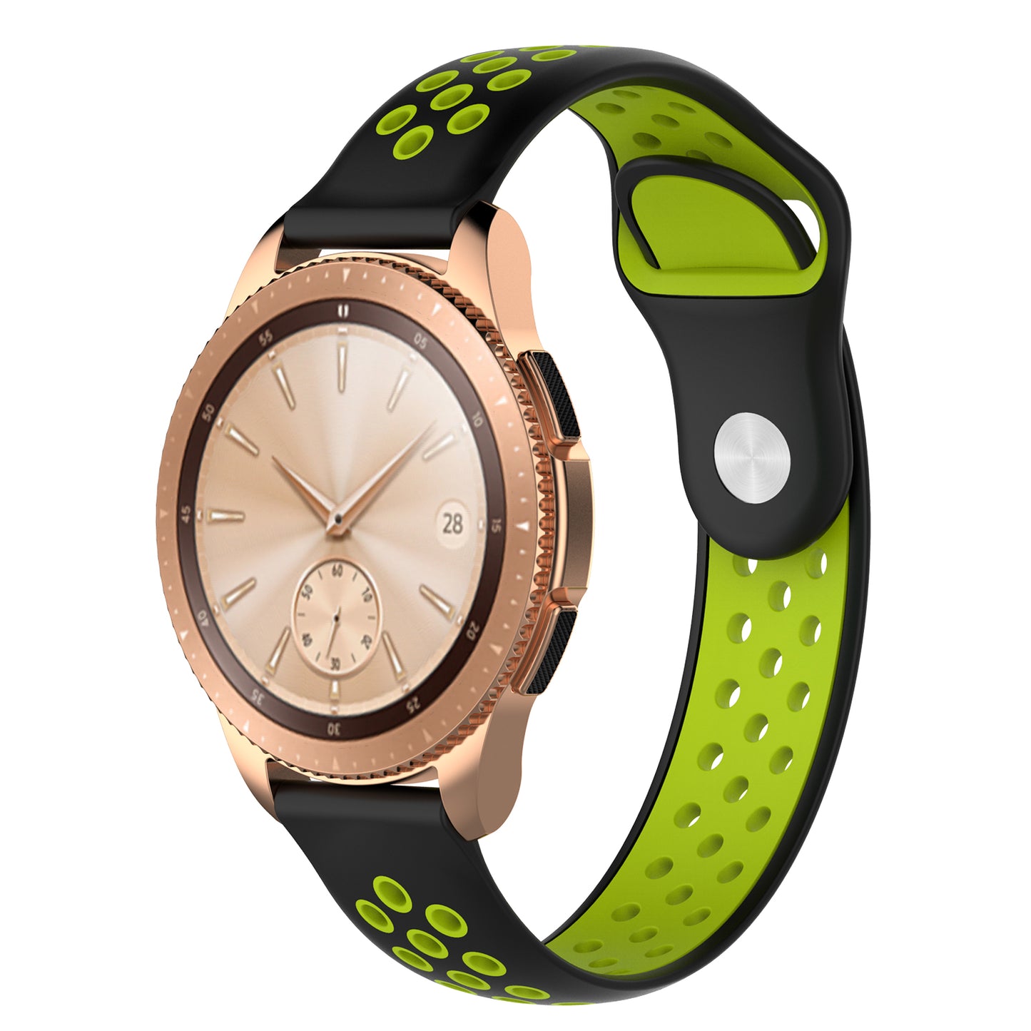 Perforated Rubber Strap for Fossil Gen 4 Smartwatch