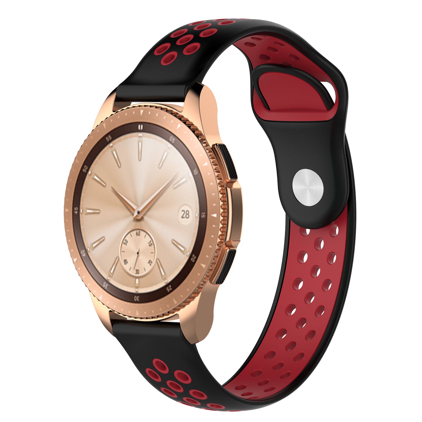 Perforated Rubber Strap for Fossil Gen 4 Smartwatch
