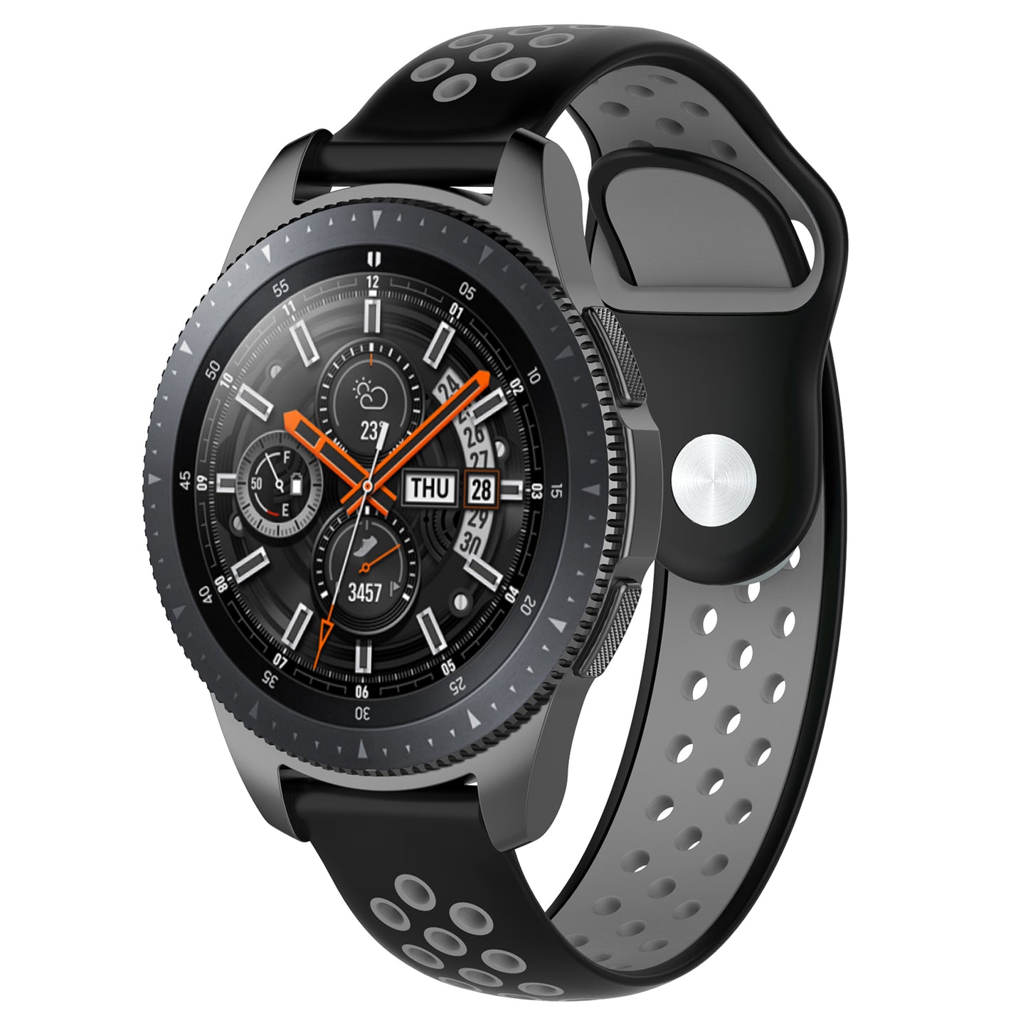 Perforated Rubber Strap for Samsung Galaxy Watch Active2
