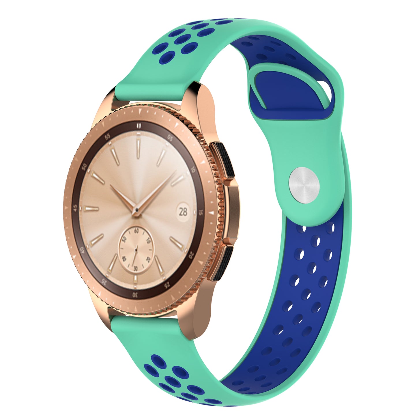 Perforated Rubber Strap for Fossil Gen 4 Smartwatch