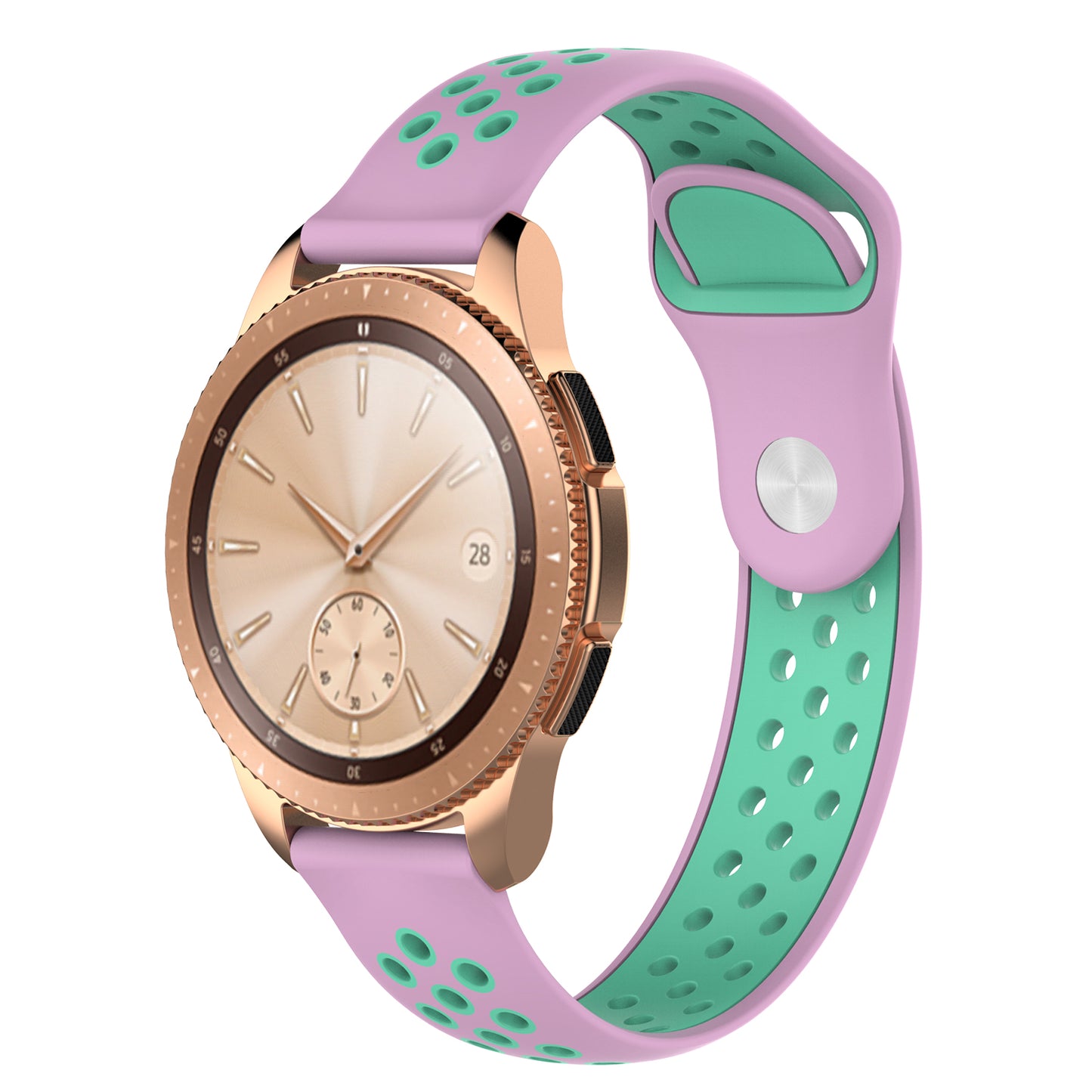 Perforated Rubber Strap for Fossil Gen 4 Smartwatch