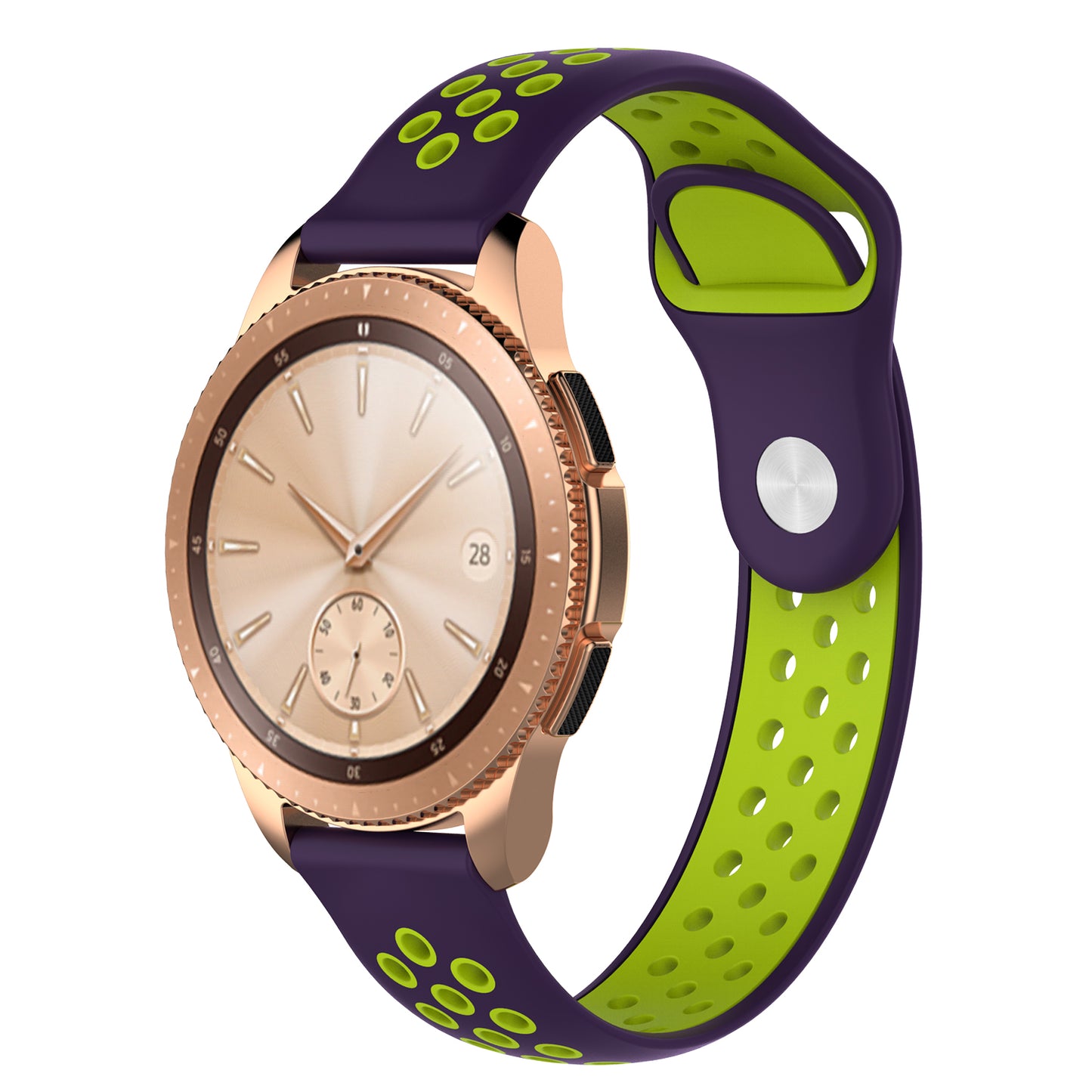 Perforated Rubber Strap for Fossil Gen 4 Smartwatch