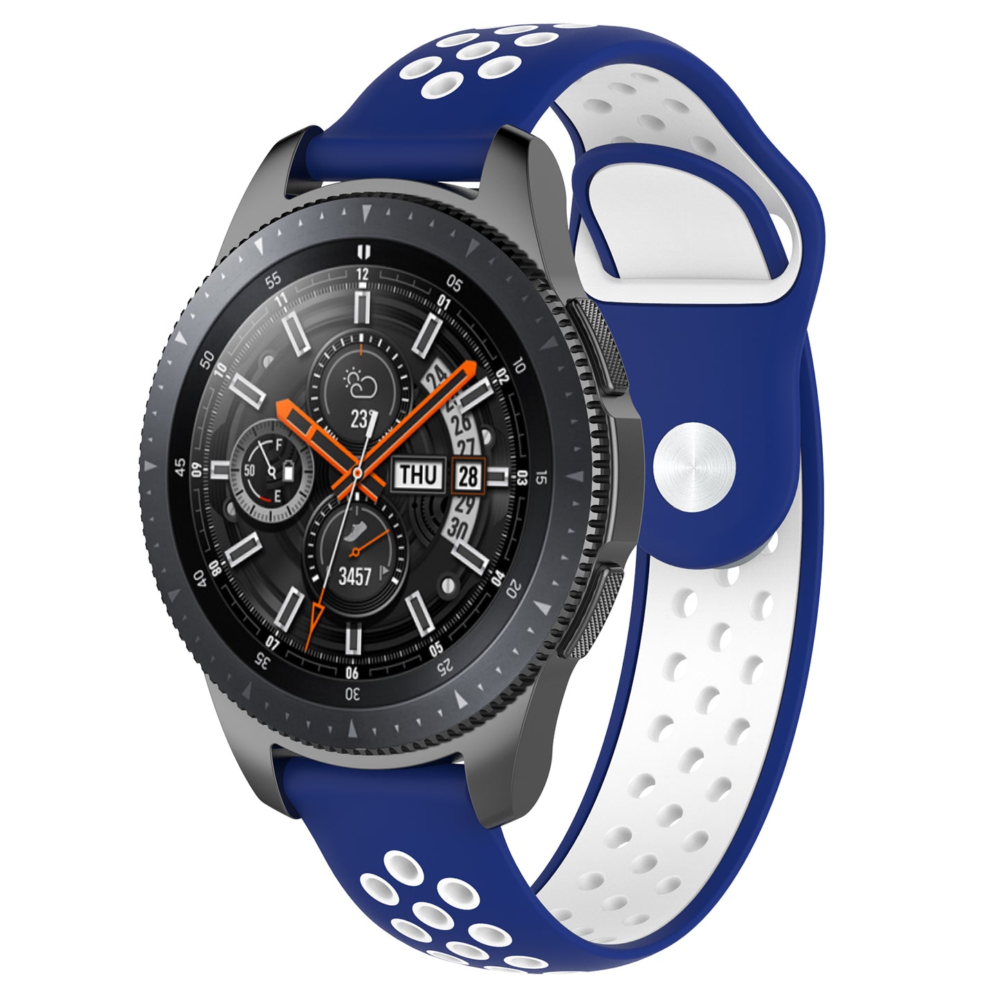 Perforated Rubber Strap for Samsung Galaxy Watch Active2