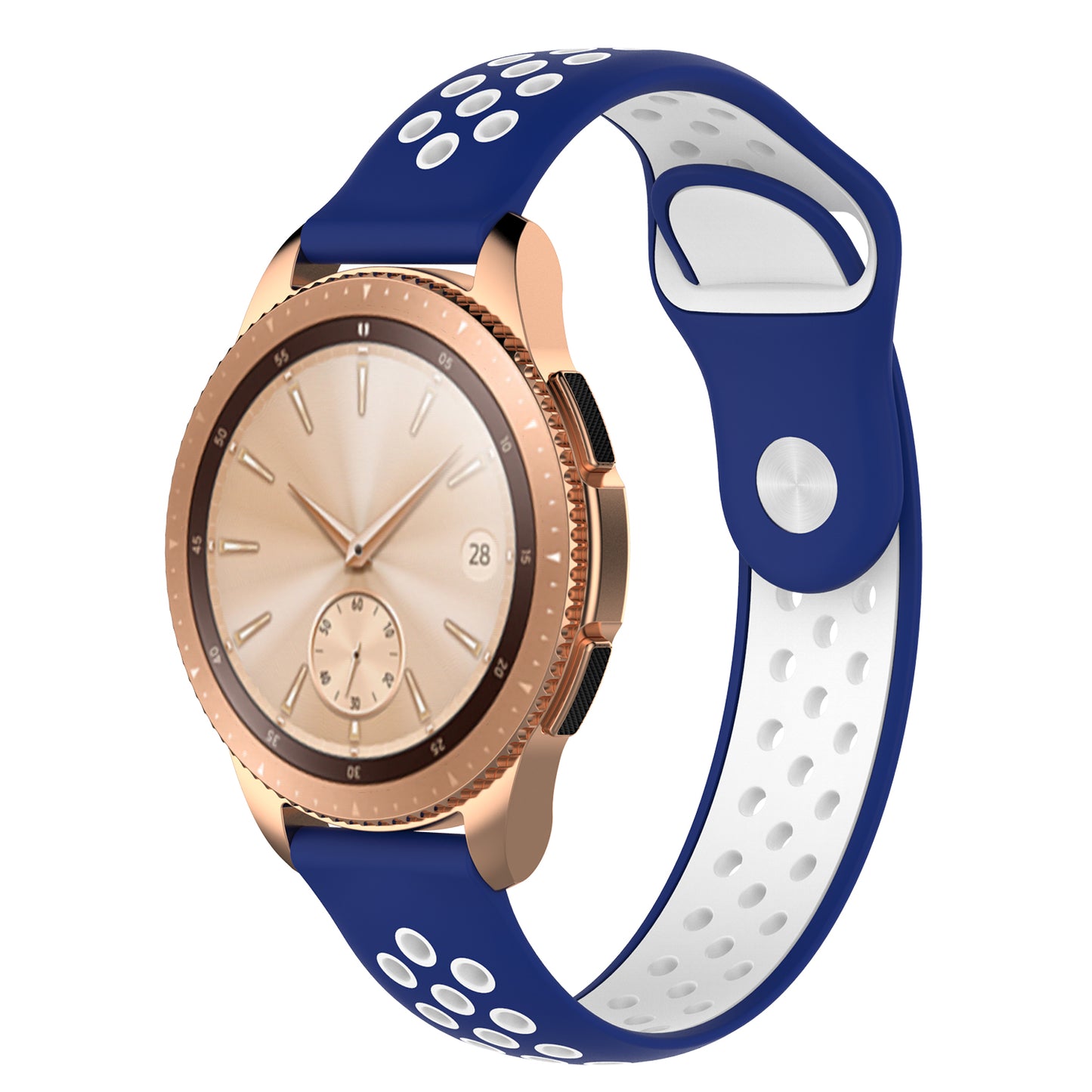 Perforated Rubber Strap for Fossil Gen 4 Smartwatch