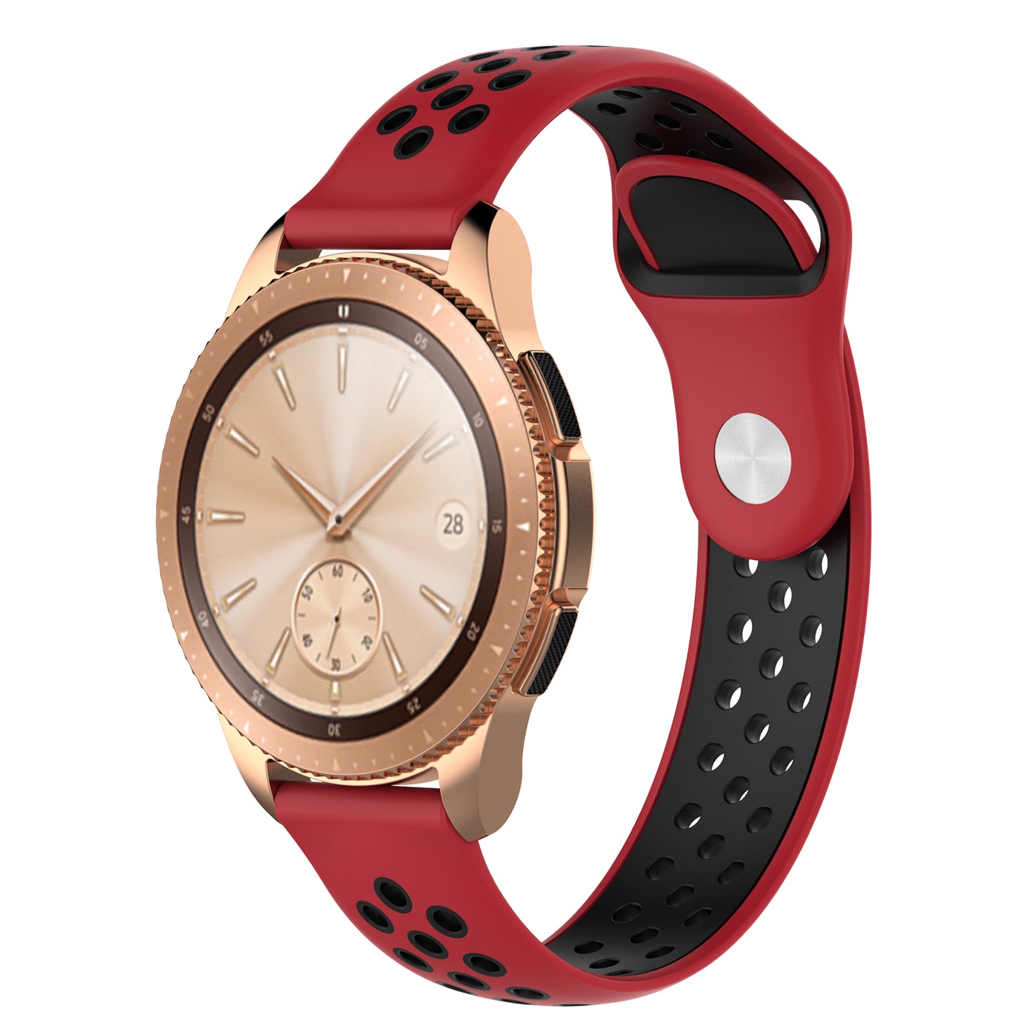 Perforated Rubber Strap for Fossil Gen 4 Smartwatch