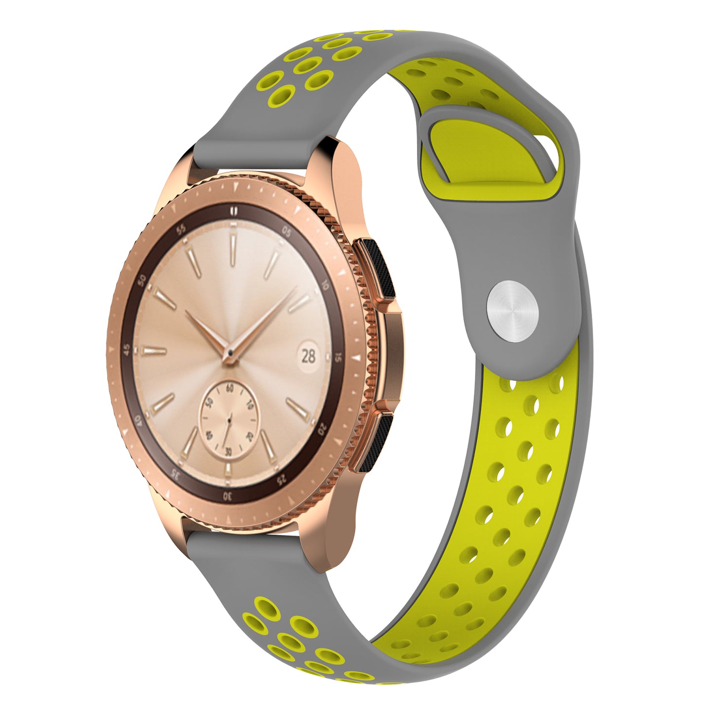 Perforated Rubber Strap for Fossil Gen 4 Smartwatch