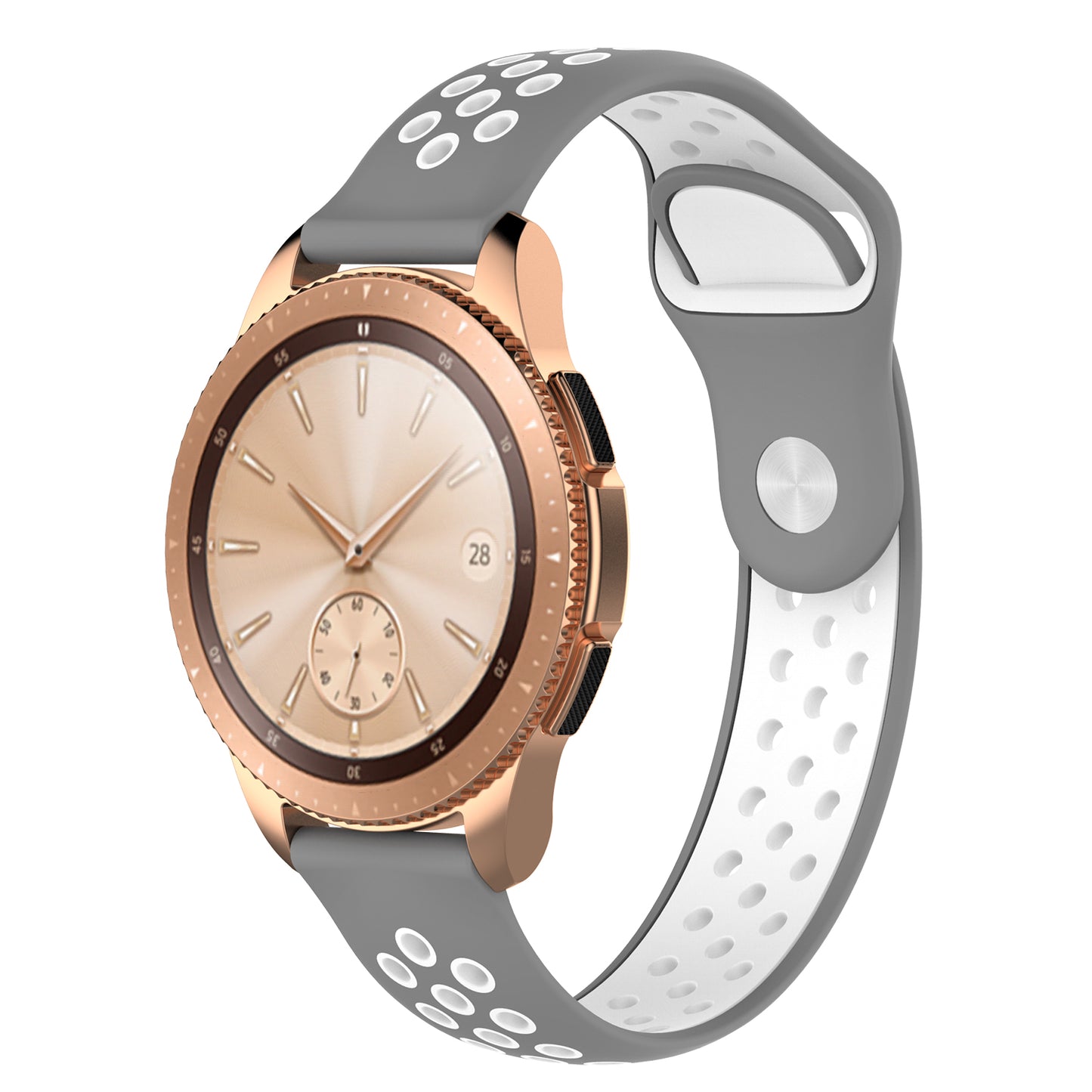 Perforated Rubber Strap for Fossil Gen 4 Smartwatch